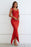 Ruched Sweetheart Neck Hem Detail Dress - Byyde
