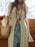 Ruffled Hem Openwork Longline Cardigan - Byyde