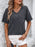 Mandy V-Neck Dropped Shoulder T-Shirt - Byyde