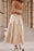 Tiered Crisscross Spaghetti Strap Dress - Byyde