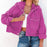Hooded Dropped Shoulder Denim Jacket - Byyde