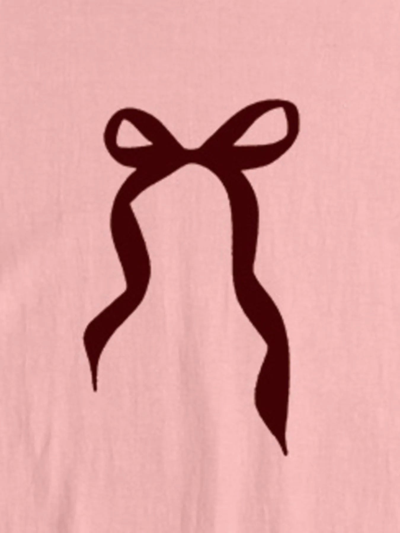 Plus Size Bow Round Neck Short Sleeve T-Shirt - Byyde