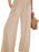 High-Waisted Wide Leg Pants with Pockets - Byyde