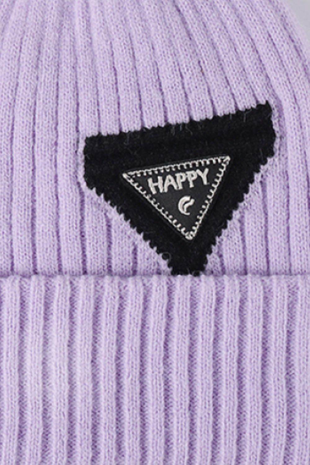 HAPPY Contrast Beanie - Byyde