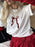 Plus Size Bow Round Neck Short Sleeve T-Shirt - Byyde