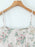 Floral Print Square Neck Maxi Cami Dress - Byyde
