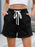 Drawstring Wash Denim Shorts - Byyde
