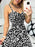 Full Size Leopard Print Spaghetti Strap Maxi Dress Plus Size - Byyde