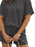Full Size Ribbed Short Sleeve Top and Shorts Two-Piece Set Plus Size - Byyde