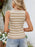 Striped Round Neck Tank - Byyde