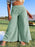Floral Wide Leg Pants - Byyde