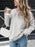 Contrast Trim Oversized Sweatshirt - Byyde