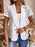 Lapel Collar Lace Blazer - Byyde