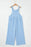 Checkered Pocketed Wide Leg Overalls - Byyde