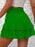 Ruffle Layered High Waist Casual Skort - Byyde
