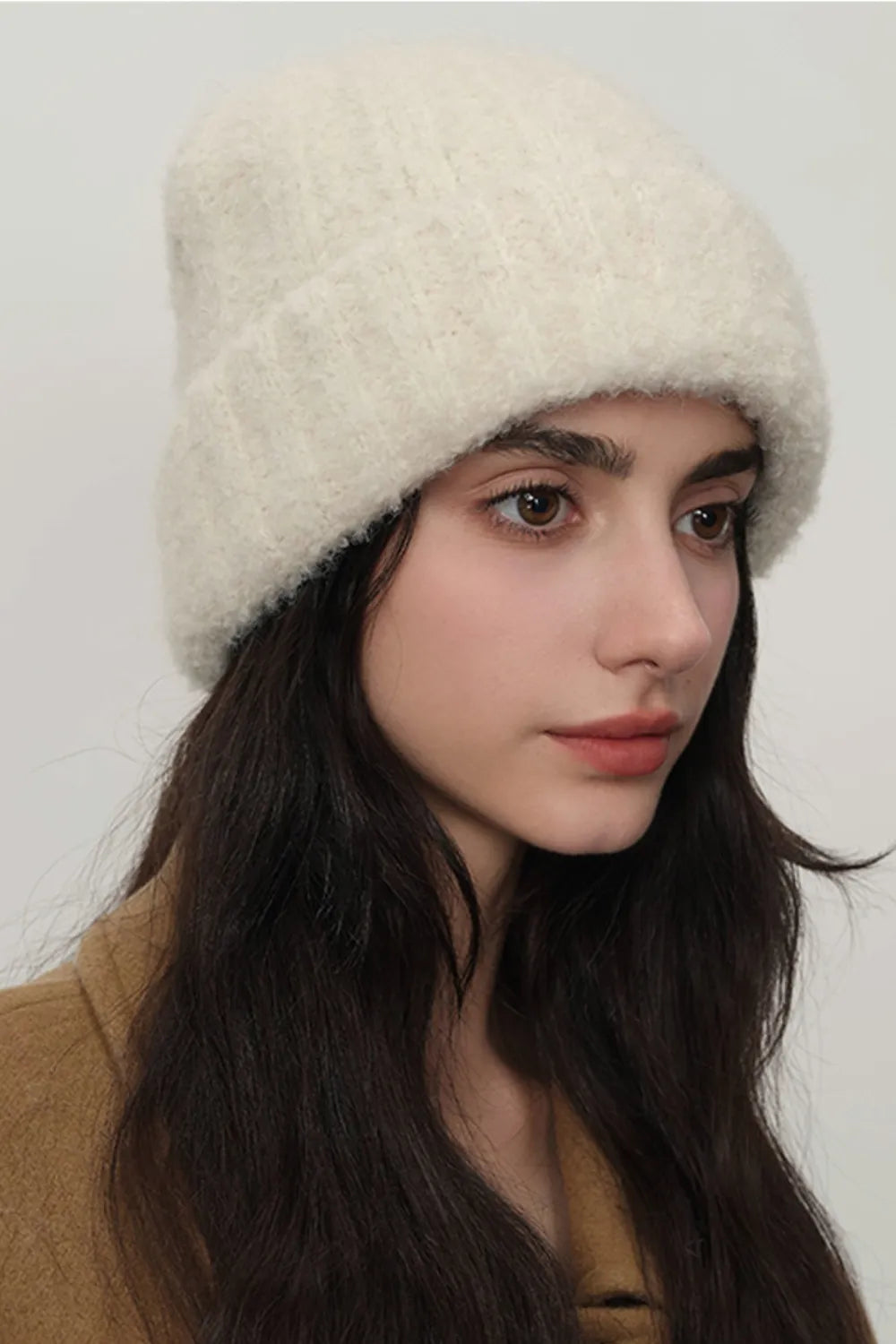 Solid Color Thermal Knit Hat - Byyde