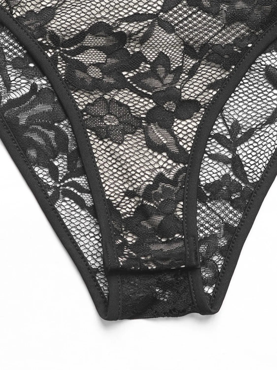 Lace Halter Neck Bodysuit - Byyde
