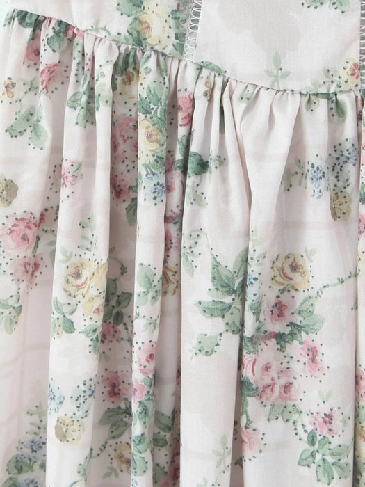 Floral Print Square Neck Maxi Cami Dress - Byyde