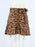 Leopard Print Mini Skirt - Byyde