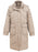 Long Sleeve Longline Hooded Winter Coat with Pockets - Byyde