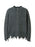 Men's Distressed Hem Half-Zip Sweater - Byyde