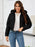Pocketed Long Sleeve Cropped Hooded Winter Coat - Byyde