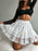 Lace Tiered Mini Skirt - Byyde