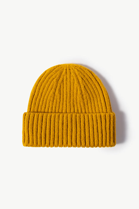 Rib-Knit Cuff Beanie - Byyde