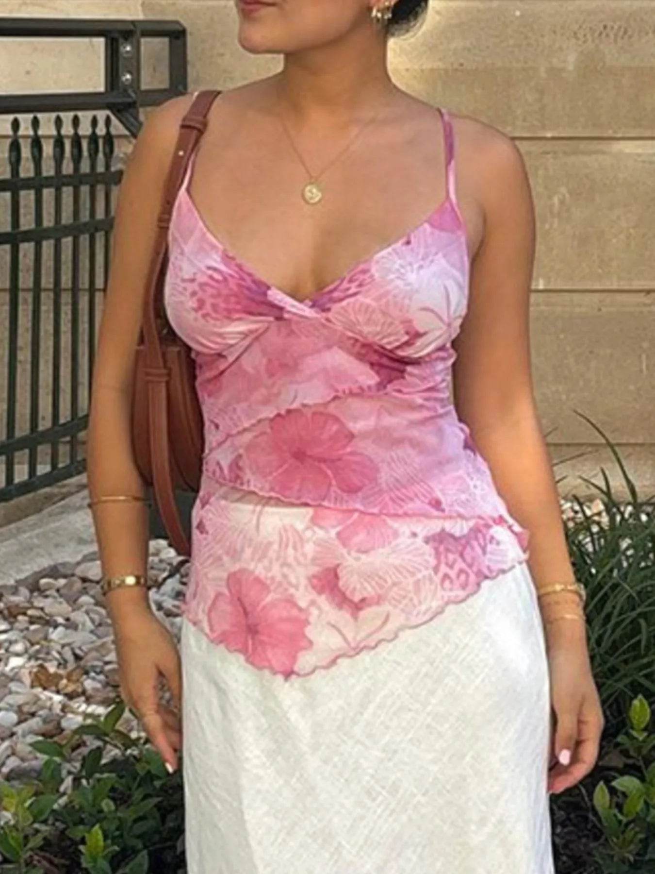 Floral Print Cami Top - Byyde