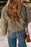 Drawstring Collared Neck Long Sleeve Winter Coat - Byyde