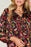 Double Take Full Size Printed Button Up Long Sleeve Shirt - Byyde