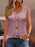 Striped Round Neck Tank Top - Byyde