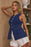 Sleeveless Button-Front Denim Vest Top - Byyde