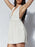 Pleated Halter Neck Mini Dress - Byyde