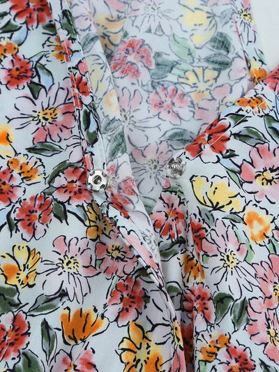 Floral Print Halter Cami - Byyde