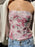 Floral Print Tube Top - Byyde