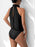 3D Flower Grecian Neck Bodysuit - Byyde