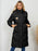 Long Sleeve Longline Hooded Winter Coat - Byyde