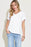 Basic Bae Full Size V-Neck High-Low T-Shirt - Byyde
