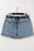 Drawstring High Waist Pocketed Denim Shorts - Byyde