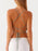 Crisscross Back V-Neck Cami - Byyde