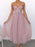 Sweetheart Neck Tulle Midi Dress - Byyde