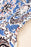 Paisley Print Twist Detail Smocked Back Spaghetti Straps Dress - Byyde
