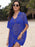 Hollow Out Collared Neck Cover-Up - Byyde