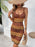 Openwork Scoop Neck Sweater Dress - Byyde