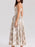 Floral Print Square Neck Maxi Cami Dress - Byyde