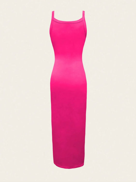 Scoop Neck Maxi Cami Dress - Byyde