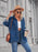 Button Up Long Sleeve Denim Jacket - Byyde
