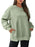 Oversized Long Sleeve Crewneck Sweatshirt - Byyde