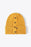 Button Detail Rib-Knit Cuff Beanie - Byyde